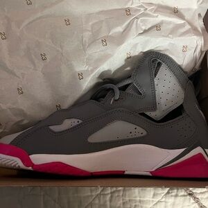 Jordan Athletic Shoes Gray and Pink
